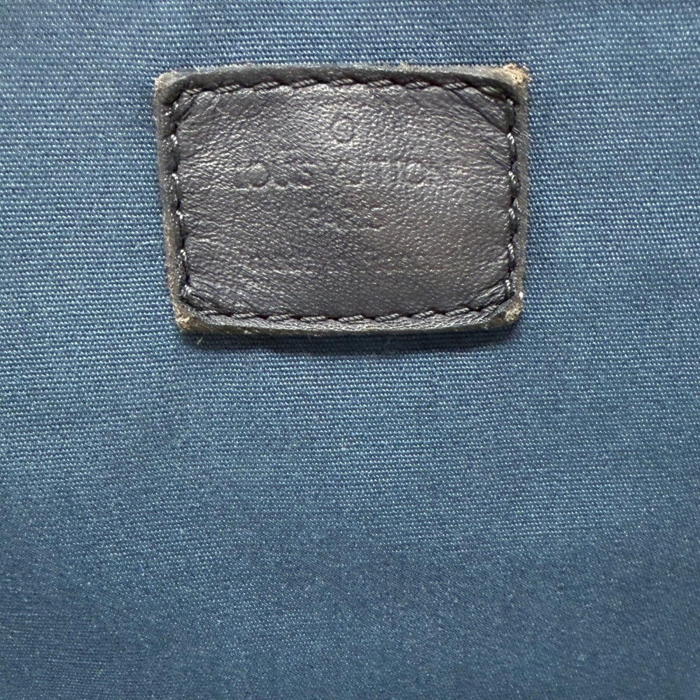 Louis Vuitton Blue Monogram Mini Lin Sac Maman 2003 Messenger Diaper Bag - Picture 12 of 17